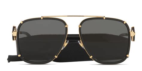 versace ve2233|Versace Man Sunglasses Black Frame, Dark Grey Lenses, 60MM.